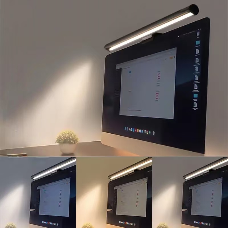 Desk Setup Gaming And Work - Augenfreundliche LED-Monitorleuchte zum Aufhängen, Schreibtischlampe –