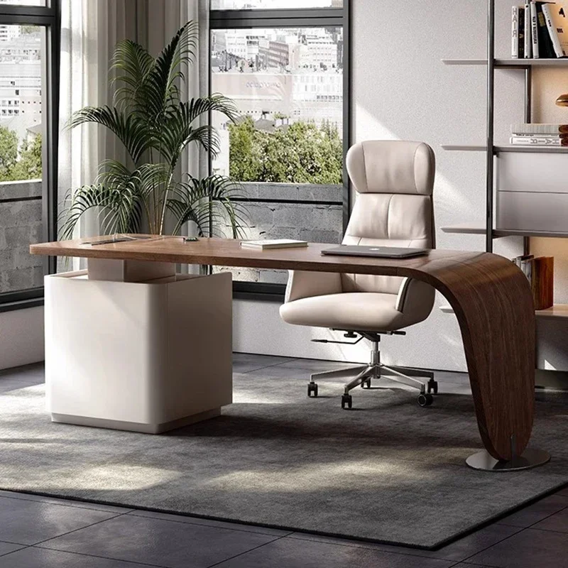 Desk Setup Corner - Schreibtisch für den Arbeitsplatz, Eckbürotisch, Chefschreibtisch,