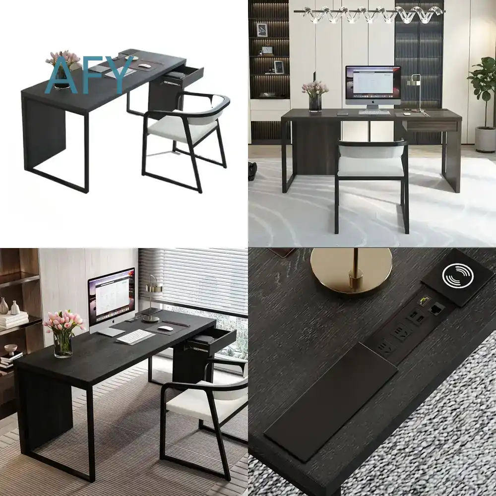 Desk Setup Corner - Eckschreibtisch für Laptop Höhenverstellbarer PC-Setup-Zubehör für