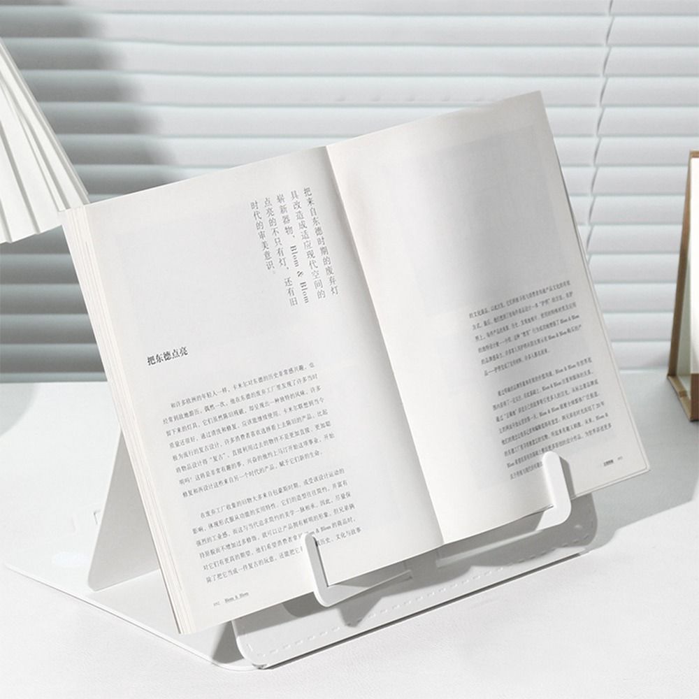 Desk Setup Shelves - Einfaches tragbares Leseständer, zusammenklappbarer Musikpartitur-Buchständer, Rezept-Schreibtisch,