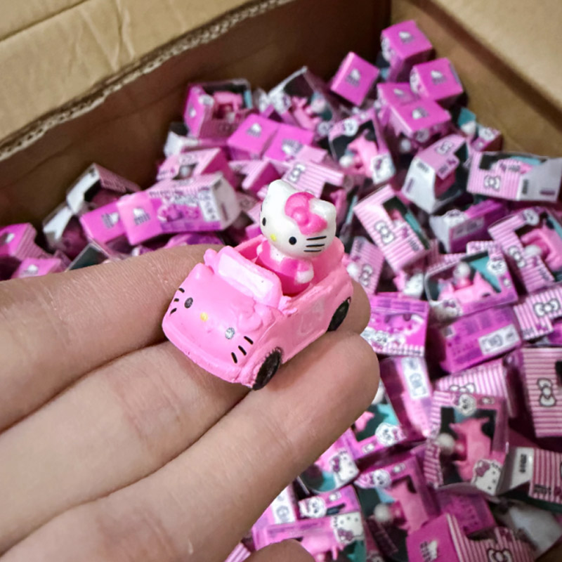 Desk Setup Kawaii - Anime Actionfigur Hello Kitty Miniaturmodell Spielzeug