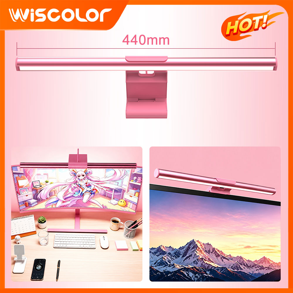Desk Setup Home Office - Monitor-Lichtleiste LED-Leuchten Smart WLAN RGB Dimmbar