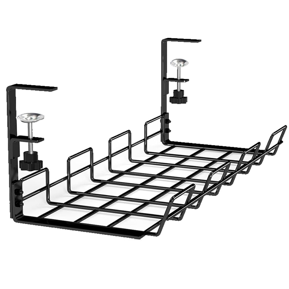 Desk Setup Shelves - Kabelmanagement-Box unter dem Schreibtisch, Kabel-Organizer, Aufbewahrungsregal,