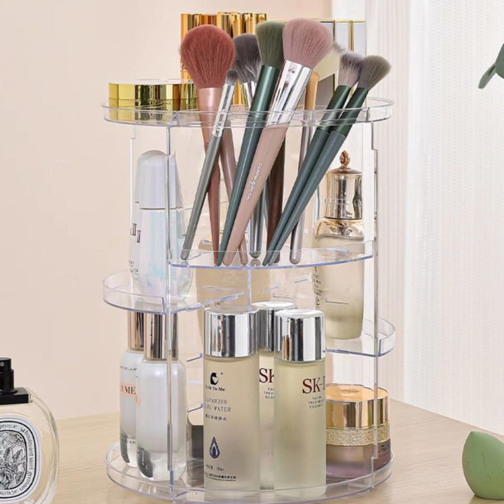 360-Grad drehbares Kosmetik-Au – Desk Setup Shelves Bewertung und Preis