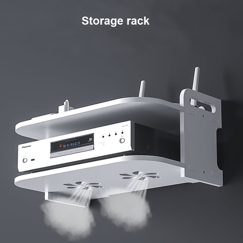 Wandmontiertes Router-Kabel-Or – Desk Setup Shelves Bewertung und Preis