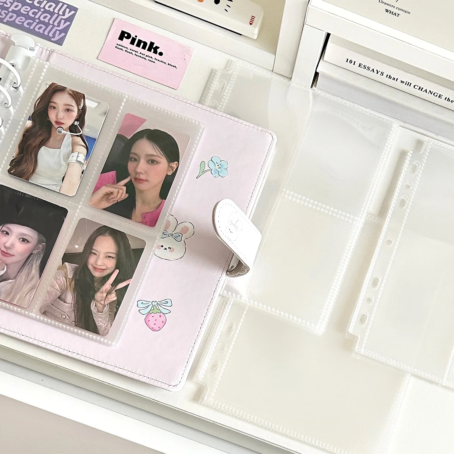A5 7 Löcher Transparent Datei  – Ring Binder Box Bewertung und Preis