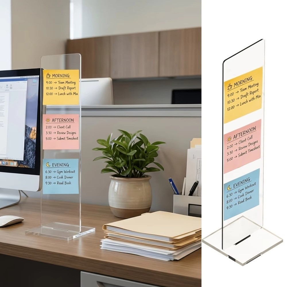 Langlebige Acryl-Memo-Tafel, a – Desk Setup Home Office Bewertung und Preis