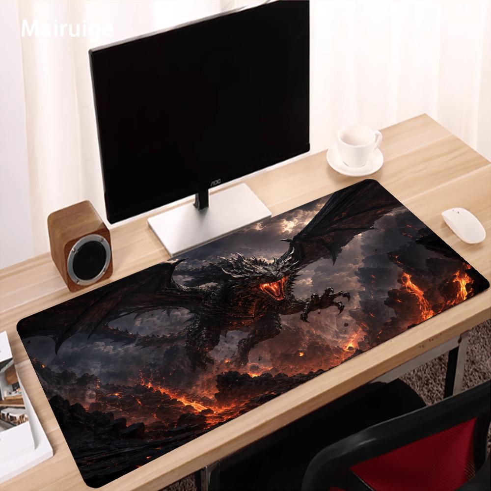 Feuriger Drachen Mauspad Schre – Desk Setup Gaming And Work Bewertung und Preis