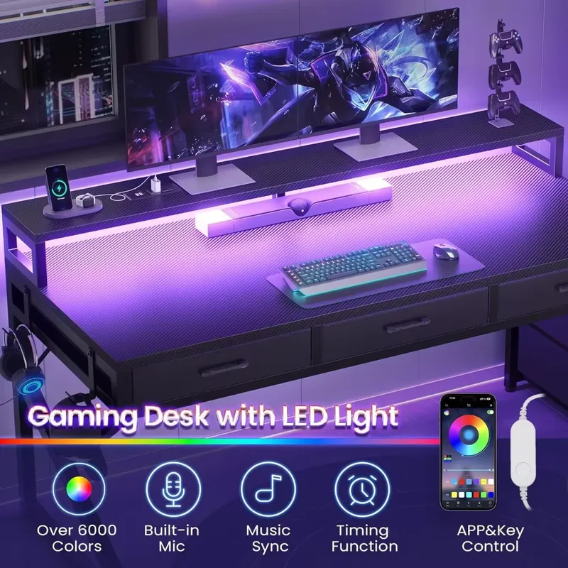 55 Zoll Gaming-Schreibtisch mi – Desk Setup Corner Bewertung und Preis