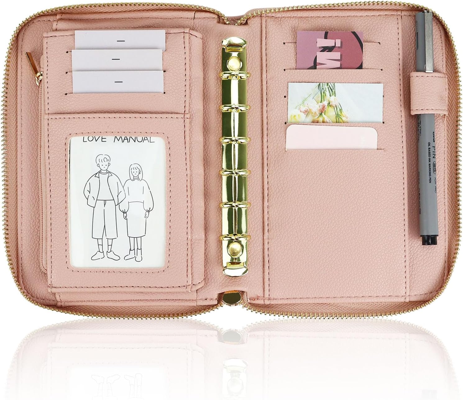A7 Leder-Budgetordner, Geldums – Ring Binder Box Bewertung und Preis