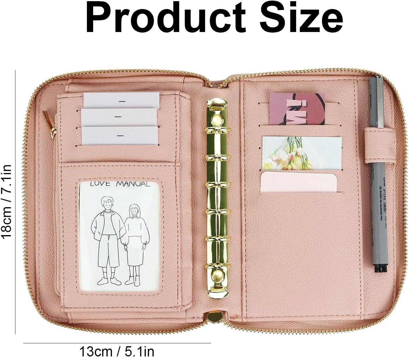 A7 Leder-Budgetordner, Geldums – Ring Binder Box Bewertung und Preis