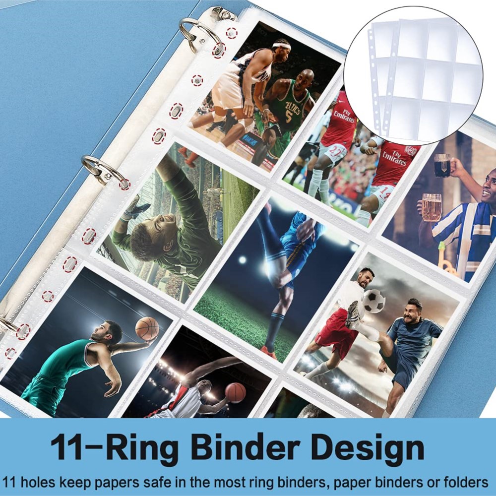 50 Blatt 9-Taschen-Sammelkarte – Ring Binder Box Bewertung und Preis