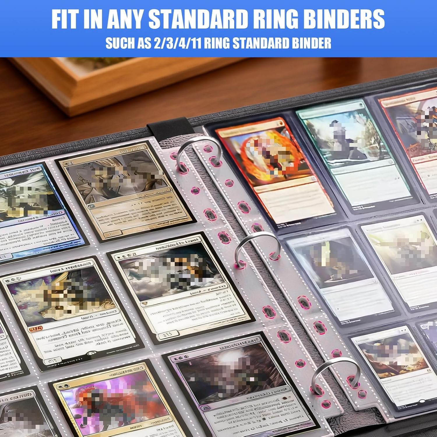 65er-Pack 9-Taschen-Kartenhüll – Ring Binder Box Bewertung und Preis