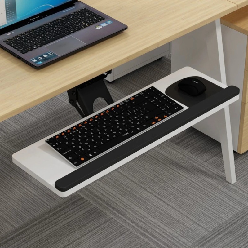 Tastaturablage unter dem Schre – Desk Setup Home Office Bewertung und Preis