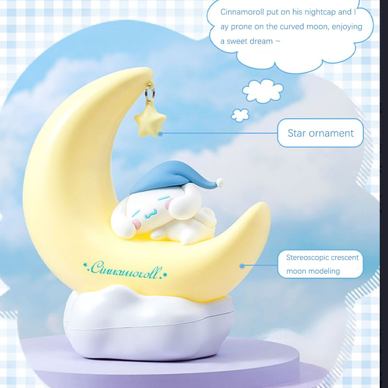 Cinnamoroll Mondtraum LED-Nach – Desk Setup Shelves Bewertung und Preis
