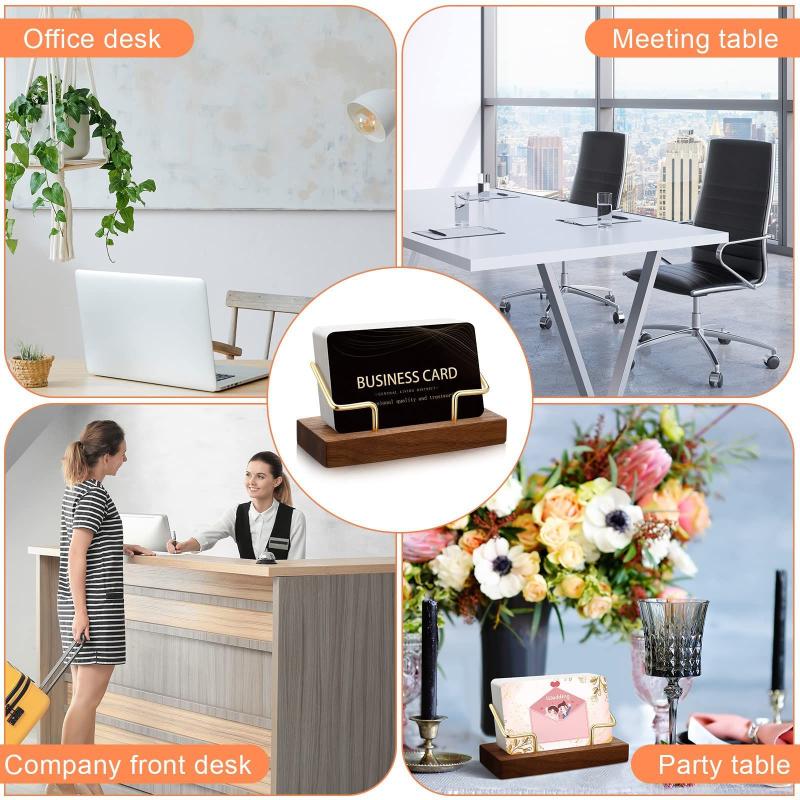 【A8】Visitenkartenhalter aus Ho – Desk Setup Home Office Bewertung und Preis