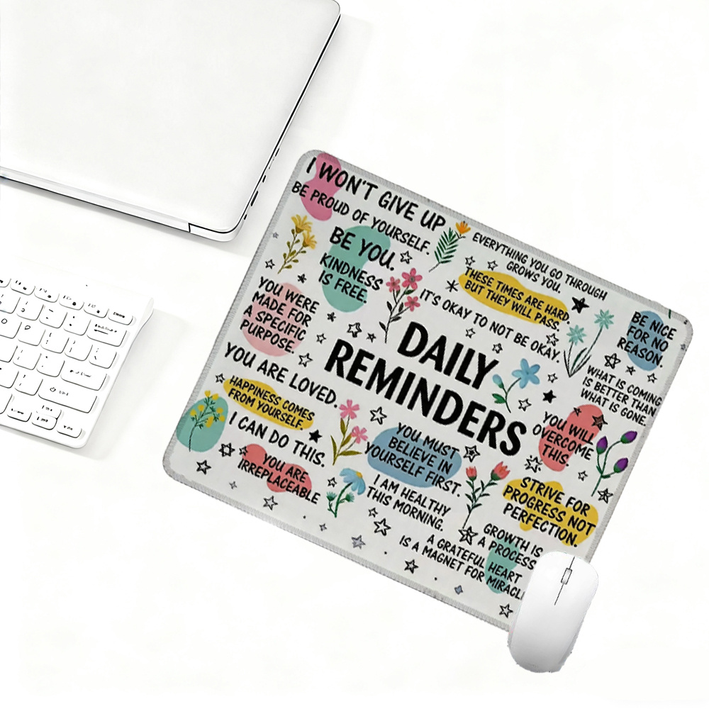 Stilvolles Affirmations-Mauspa – Desk Setup Gaming And Work Bewertung und Preis