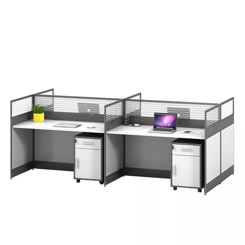 Weißer Büroschreibtisch für 2, – Desk Setup Corner Bewertung und Preis