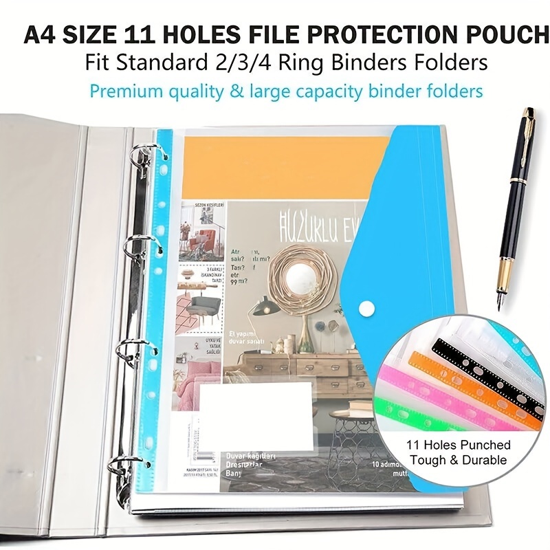 Bunte Aktenordner aus Kunststo – Ring Binder Box Bewertung und Preis