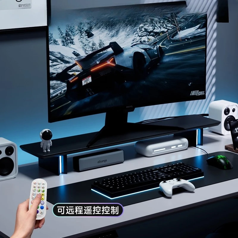RGB-Monitorständer Ergonomisch – Desk Setup For 2 Laptops Bewertung und Preis