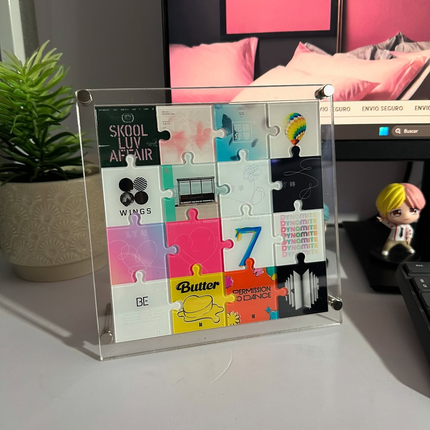 Benutzerdefiniertes Acryl-Puzz – Desk Setup Home Office Bewertung und Preis