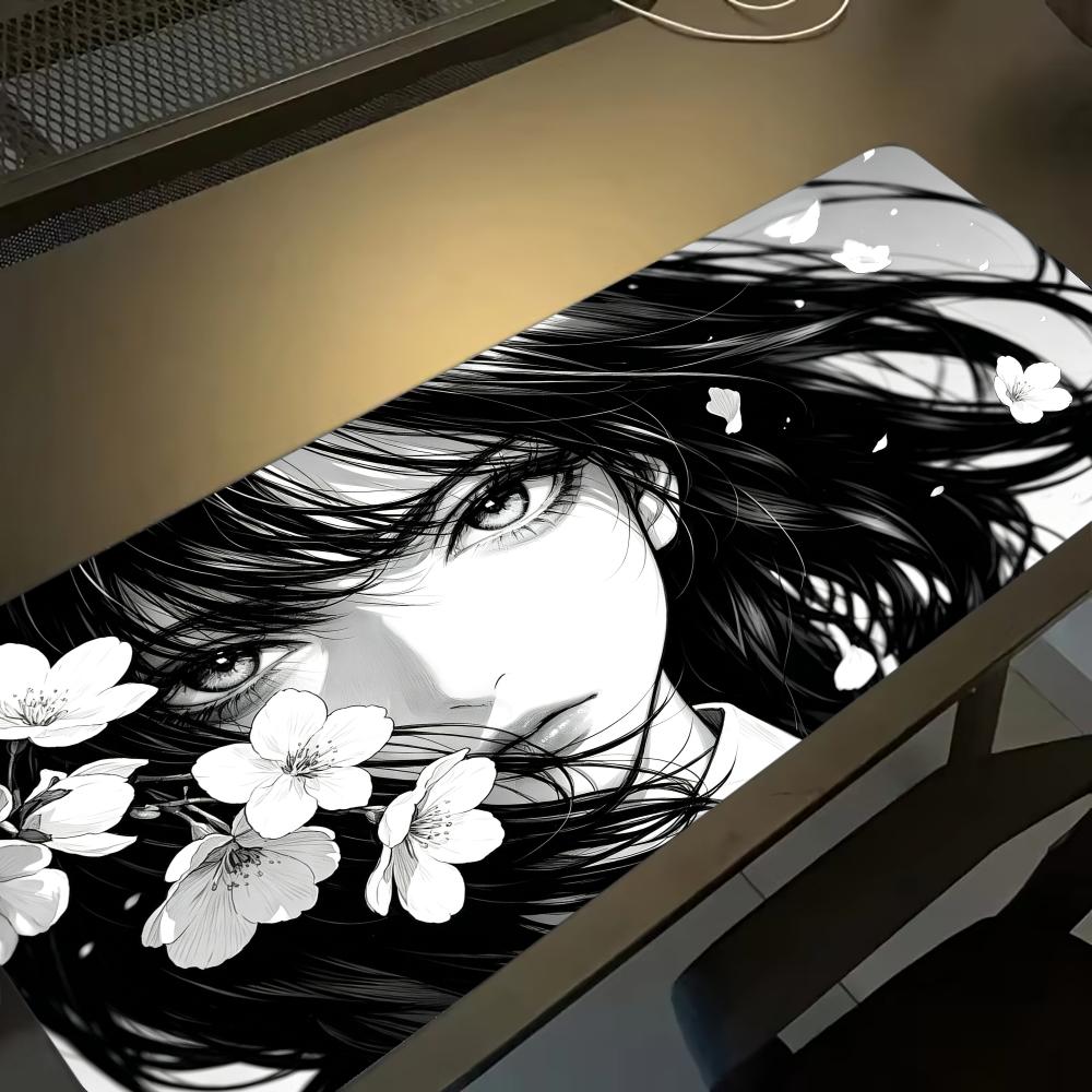 Sakura Girl Extra Großes Stoff – Desk Setup Gaming And Work Bewertung und Preis