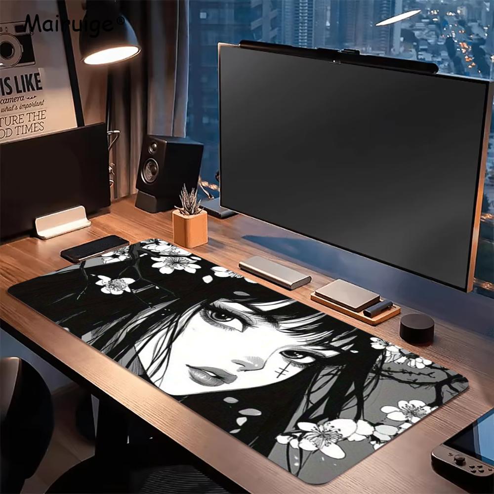Sakura Girl Extra Großes Stoff – Desk Setup Gaming And Work Bewertung und Preis