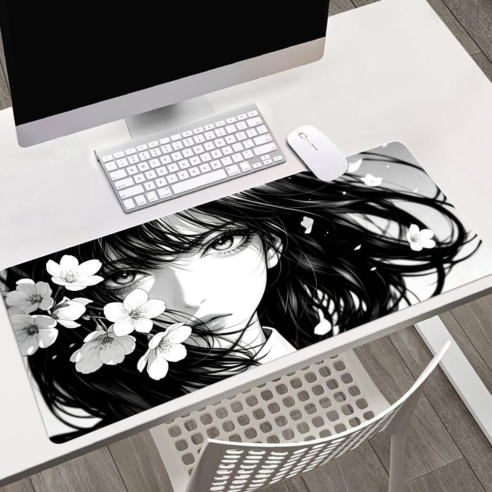Sakura Girl Extra Großes Stoff – Desk Setup Gaming And Work Bewertung und Preis