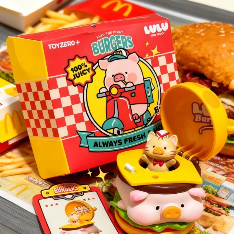 LuLu The Piggy Burger Series F – Desk Setup Kawaii Bewertung und Preis