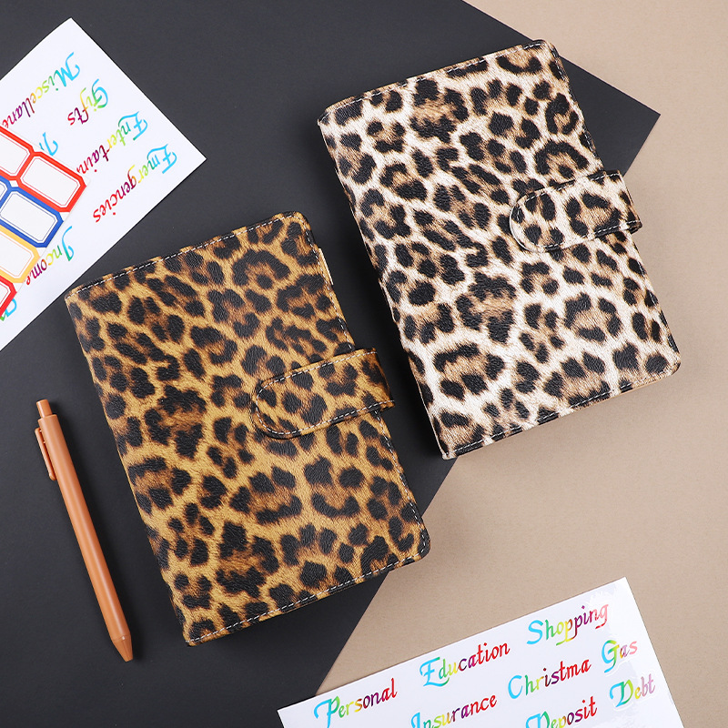 A6 Leopardenmuster, lose Blätt – Ring Binder Box Bewertung und Preis