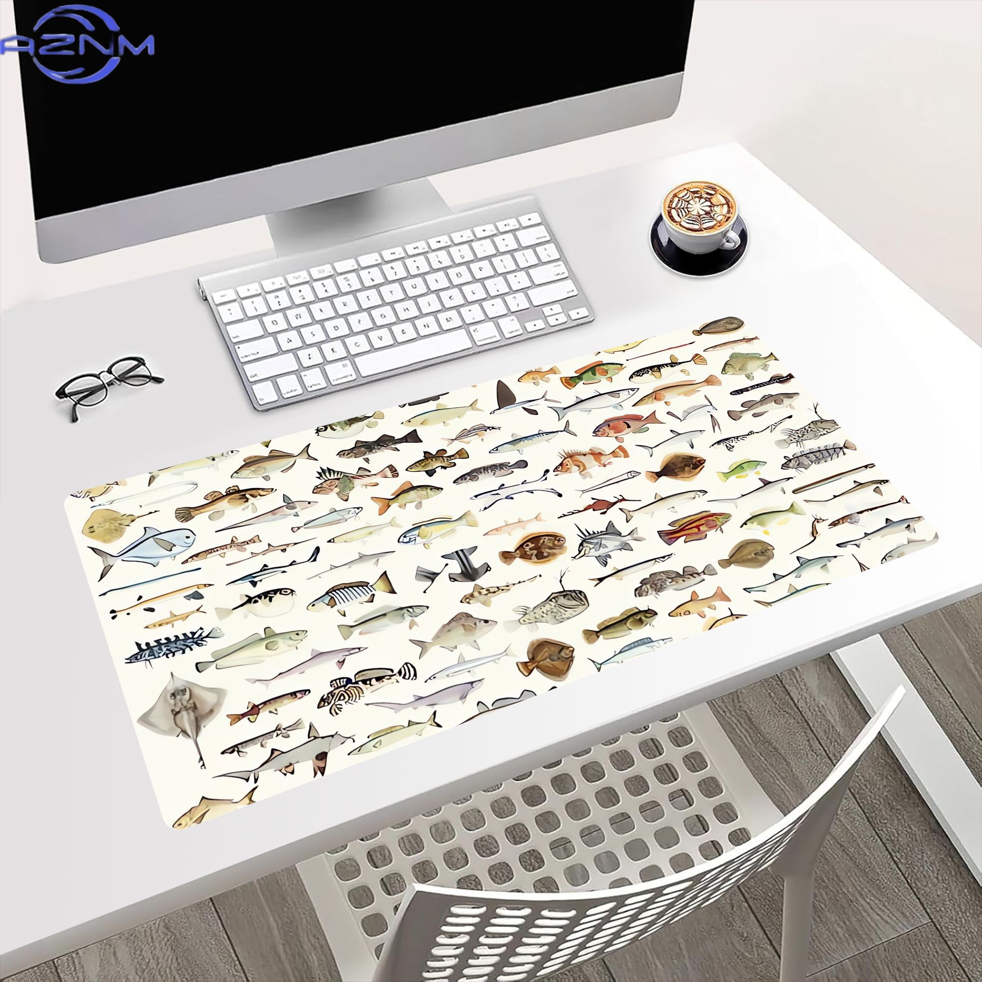 Fisch-Schreibtischmatte für St – Desk Setup Corner Bewertung und Preis