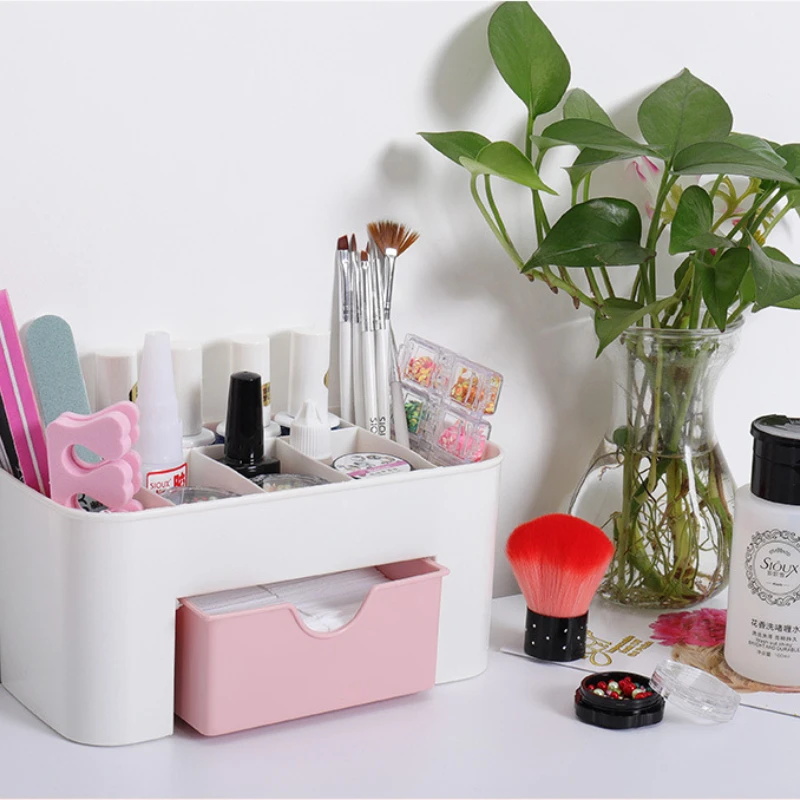Nail Art Organizer Desktop Sch – Desk Setup Shelves Bewertung und Preis