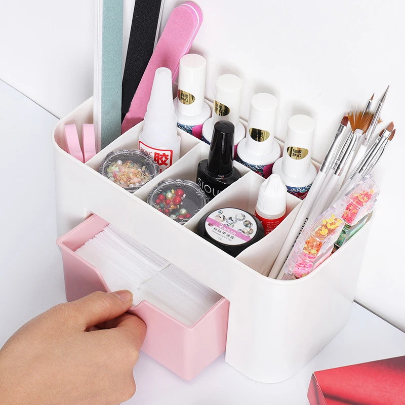 Nail Art Organizer Desktop Sch – Desk Setup Shelves Bewertung und Preis