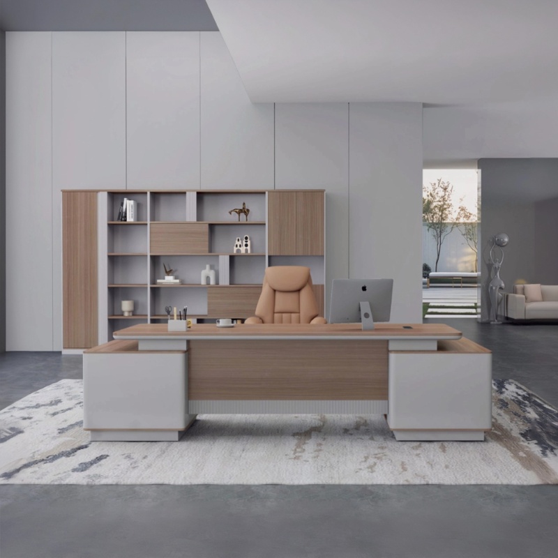 Moderner Eck-Schreibtisch mit  – Desk Setup Corner Bewertung und Preis