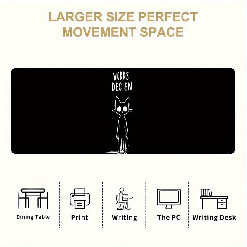 Lustiges Skizzen-Katzen-Design – Desk Setup Gaming And Work Bewertung und Preis