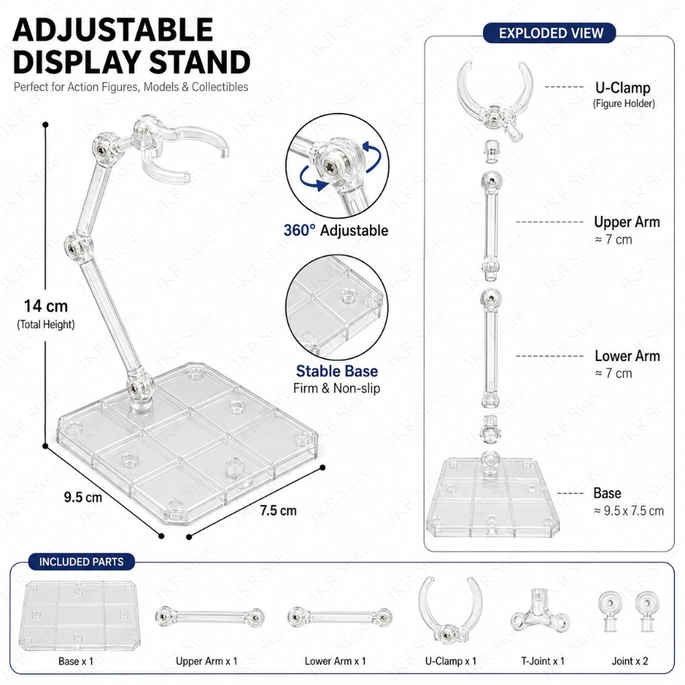1/3/5/10 Stück transparenter A – Desk Setup Shelves Bewertung und Preis