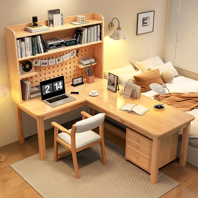 Moderner 7-förmiger L-förmiger – Desk Setup Corner Bewertung und Preis