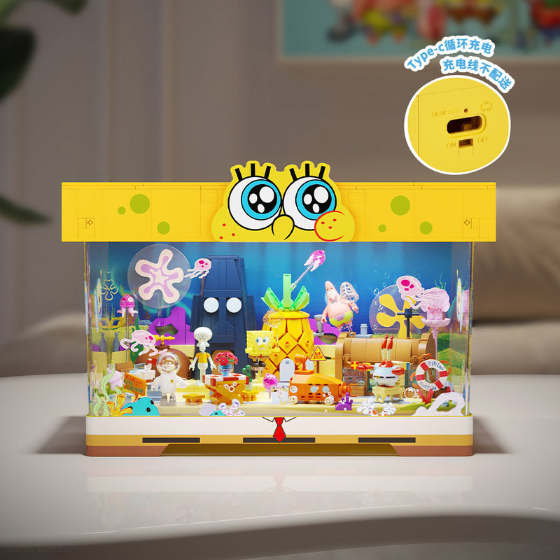 Areax Spongebob Bikini Bottom  – Desk Setup Kawaii Bewertung und Preis