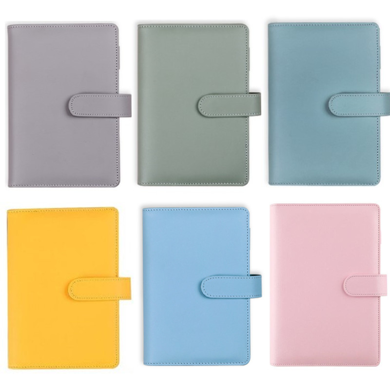 A6/A5 Makronen Farbe PU Leder  – Ring Binder Box Bewertung und Preis