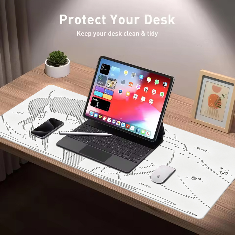 1 Stück Leder-Mauspad Anime En – Desk Setup Kawaii Bewertung und Preis