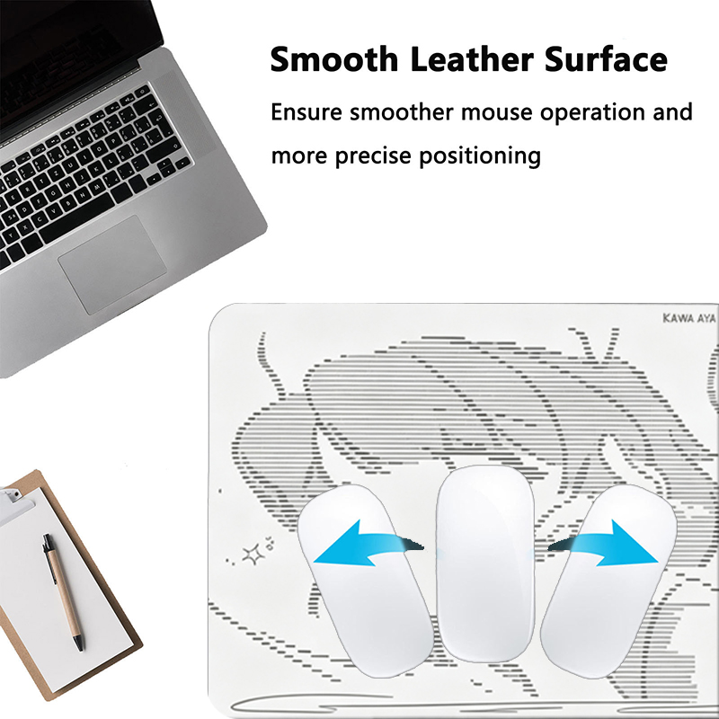 1 Stück Leder-Mauspad Anime En – Desk Setup Kawaii Bewertung und Preis